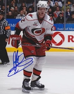 GLEN WESLEY Signed CAROLINA HURRICANES 8X10 Photo w/COA - Picture 1 of 1