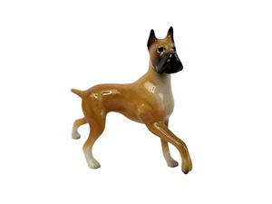 Vintage Hagen Renaker Miniature Ceramic Dog Boxer Mama - Picture 1 of 5