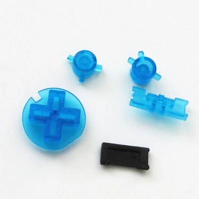 Clear Blue Buttons A B Button D-pad for Nintendo Gameboy Color For GBC - Image 1 of 4