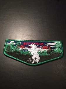 OA WHITE HORSE LODGE 201 S8 BROTHERHOOD FLAP - Picture 1 of 1