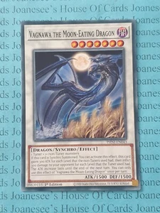 Vagnawa der mondfressende Drache PHNI-DE043 Yu-Gi-Oh Karte 1. Auflage Neu - Bild 1 von 3