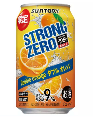 Suntory Strong Zero Double Orange Alc. 9% 350ml • 9.99$
