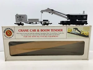 Bachmann No.46612 Freight 250-Ton Crane & Boom Tender ATSF Santa Fe #194360 HO - Picture 1 of 16
