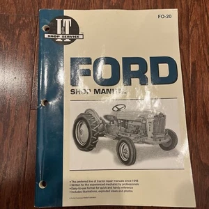 Ford Shop Manual Series 501 600 601 700 701 (Fo-20) - Paperback - GOOD - Picture 1 of 5