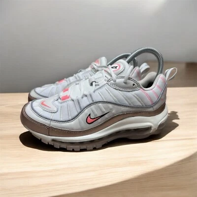 Nike Air Max 98 Running Shoe Orewood Brown Lava Glow CI9907-100 Women Sz 5.5 New - Image 1 of 4