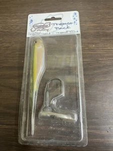 Jenko Fishing. Tremor Pk 5” Long Olive Shad - Picture 1 of 9