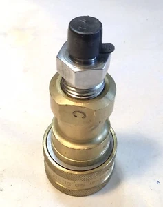 Cuerpo acoplador hidráulico de latón Parker serie 60 de nuevo Y-1/4 - Imagen 1 de 7