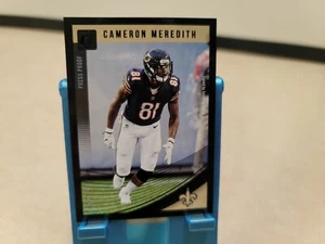 2018 Donruss Cameron Meredith 52 Press Proof Black 07/10 - Picture 1 of 3