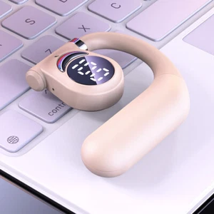Auriculares Inalámbricos Bluetooth Auriculares Conducción Ósea LED Clip para Oreja - Imagen 1 de 16