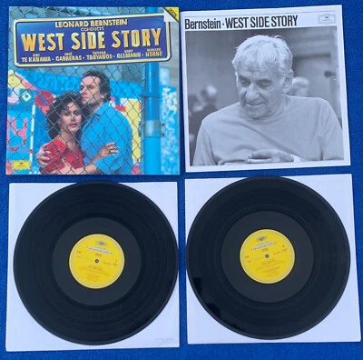 Bernstein's West Side Story - 2 LP Vinyl Box Set - Kiri TeKanawa & Jose Carreras - Image 1 of 2