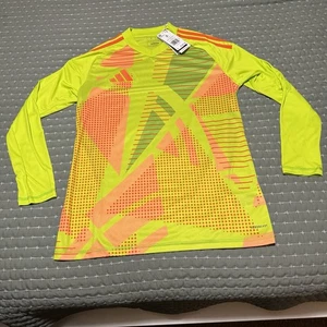 Adidas Tiro 24 Competition GK Goalkeeper Jersey Goalie Yellow IU0291 Mens Size S - Picture 1 of 7