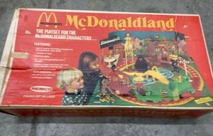 Vintage McDonald’s McDonaldland Zug Spielset Set Remco 1976 Spielplatz - Bild 1 von 3