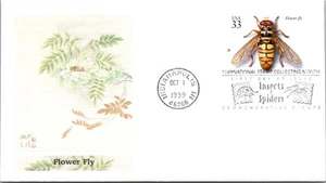 FDC 1999 SC #3351f Fleetwood, Flower Fly - Indianapolis Ind - J18115 - Picture 1 of 2