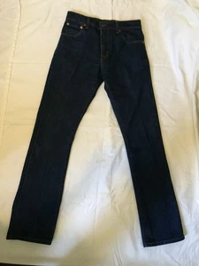 Levi's 517 Men’s Bootcut Blue Denim Jeans Dark Wash Size W29 L34 - Picture 1 of 6