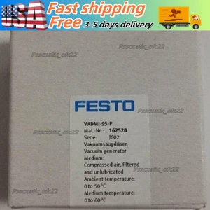 Neu FESTO 162528 VADMI-95-P Vakuumerzeuger schneller Versand - Bild 1 von 6