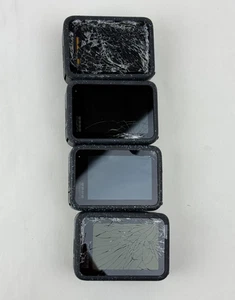 Lot of 4 GoPro HERO12 Black - Cracked rear screen glass #1 - Picture 1 of 6