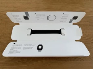 Apple Watch 38mm 40mm 41mm 42mm Solo Loop Bransoletka Czarna Rozmiar 3 - Zdjęcie 1 z 6
