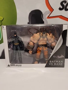 Batman Arkham Asylum Batman vs Bane Paquete de 2 Coleccionables DC 2014 Sellado Nuevo  - Imagen 1 de 7