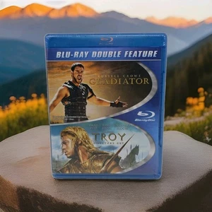 Troy / Gladiator (Blu-ray) NEW - Foto 1 di 6