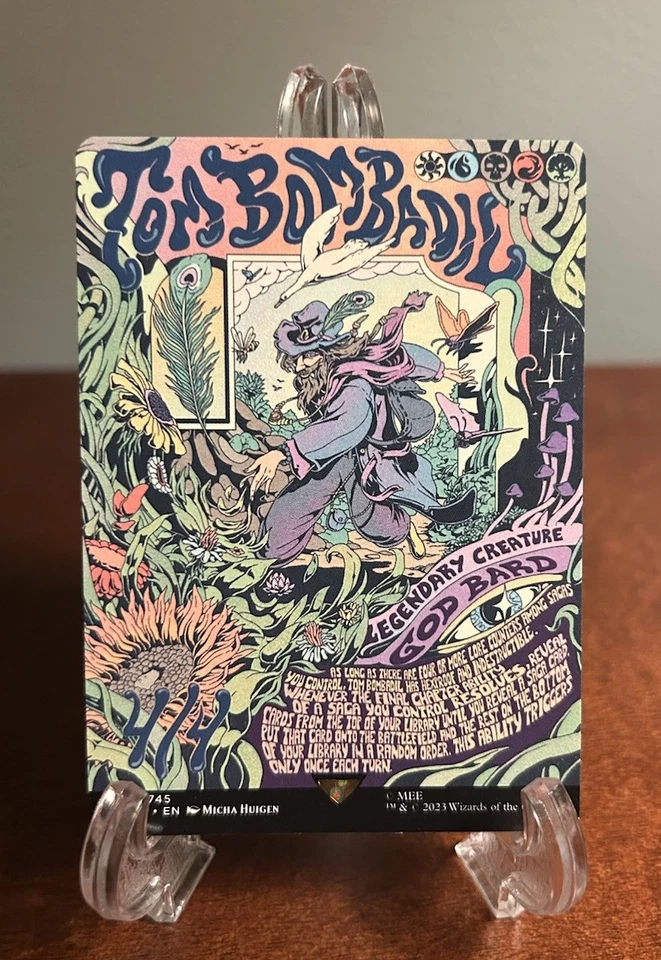 2023 Magic the Gathering #745 Tom Bombadil (Showcase Poster Regular) LP LOTR MTG - Image 1 of 2