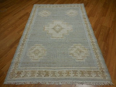 MODERND  ANATOLIA FLATWAVE KILIM GEOMATRIC  DESIGND 4x6 RUG - Image 1 of 4