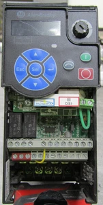 😏 ALLEN-BRADLEY .75 kW DIN RAIL DRIVE 1 HP 3∅ 200-240 VAC 5 AMP 25B-B5P0N104 - Picture 1 of 6