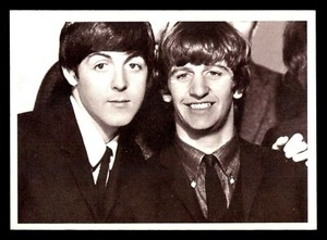 1964 Topps Beatles A Hard Day's Night #6 Paul and Ringo pose... NM/MT *d6