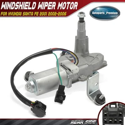 Rear Side Windshield Wiper Motor for Hyundai Santa Fe 2001 2002-2006 9870026000 - Image 1 of 4