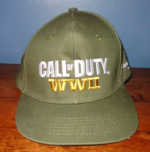 Cappello Call of Duty Seconda Guerra Mondiale Snapback Sledgehammer Giochi Verde Esercito COD Warfare Cap - Foto 1 di 3