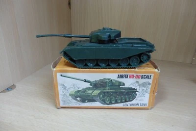 GOOD VINTAGE HO/OO AIRFIX POLY CENTURION TANK BOXED - Image 1 of 3