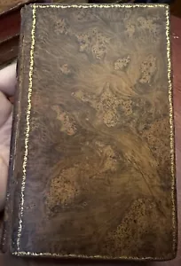Mason's Poems collected w/ engraved portrait 1805 fine 19th century leather book - Picture 1 of 10