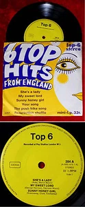 EP / Mini LP 6 Top Hits from England (Top 6 Stereo 204A) UK - Bild 1 von 1