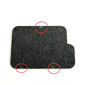 HANDMADE Rear SSD/RAM Memory Cover/Door for Getac F110 G2/G3 Tablet "READ" - Picture 1 of 4