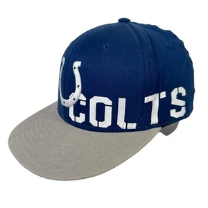 Cappello Berretto Indianapolis Colts NFL Team Apparel Blu Fitmax'70 L/XL Elastico - Foto 1 di 16
