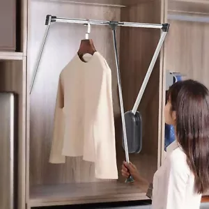 Kleiderlift Wardrobe Lift 30 kg Liftbeschlag Garderobenlift Kleiderschranklift - Bild 1 von 10