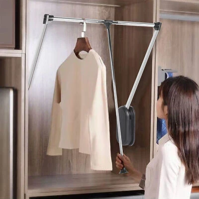 Kleiderlift Wardrobe Lift 30 kg Liftbeschlag Garderobenlift Kleiderschranklift - Bild 1 von 4