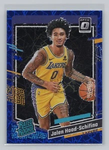 2023-24 Optic #214 Jalen Hood-Schifino Blue Velocity Prizm Rated Rookie RC - Bild 1 von 2