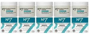 No7 Intense Protect & Perfect Advanced Day Cream By Boots 5 x 50ml Boxed NEW!!!! - Picture 1 of 1