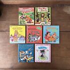 Lot de 7 livres Whitman Tell-A-Books Disney Pluton / Winnie l'Ourson / Sesame Street