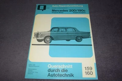 Reparaturanleitung Reparaturhandbuch Mercedes W110 190 c / 200 erstklassig - Bild 1 von 4