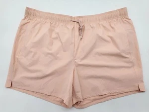Pantalones cortos de baño VRST para hombre talla XXL bolsillos melocotón cordón cintura elástica - Imagen 1 de 7
