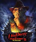 A NIGHTMARE ON ELM STREET 5 REPLACEMENT Blu-ray Cover W/ Empty Case (No Discs)