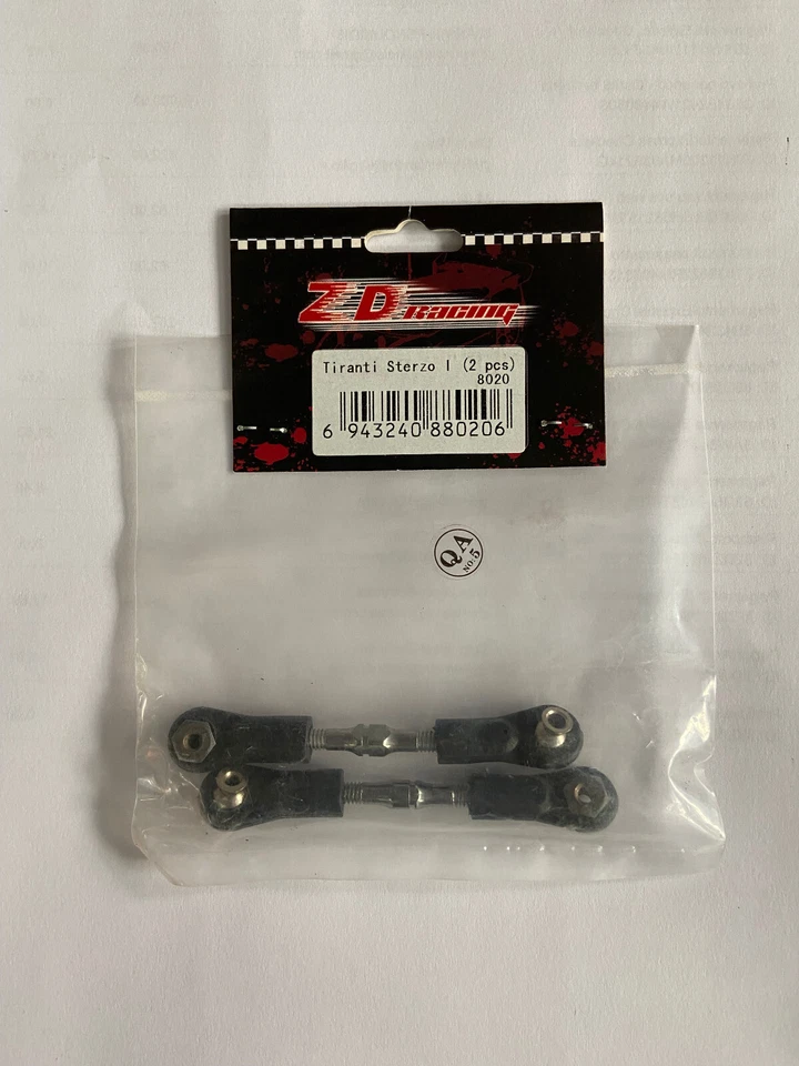 TIRANTI STERZO SCALA 1/8   8020  ZD RACING - Immagine 1 di 1