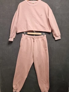 Cools Club Pink Tracksuit Set Size 12 Cropped Jumper & Joggers Matching - Picture 1 of 24