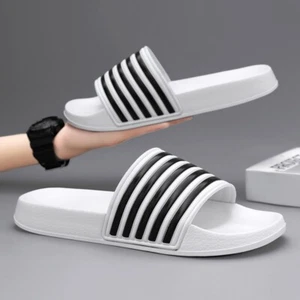 Badeschuhe Badelatschen Pantoletten Saunaschuhe Sandale Damen Herren Gr.36-47 - Bild 1 von 21