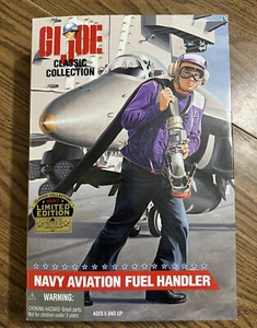 GI JOE Navy Aviation Fuel Handler Grape 1997 Collection Limited Edition New - Picture 1 of 14