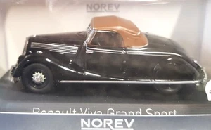 Norev 519516, Renault Viva Grand Sport ACX2, 1935, negro, 1/43, NUEVO Y EMBALAJE ORIGINAL - Imagen 1 de 5