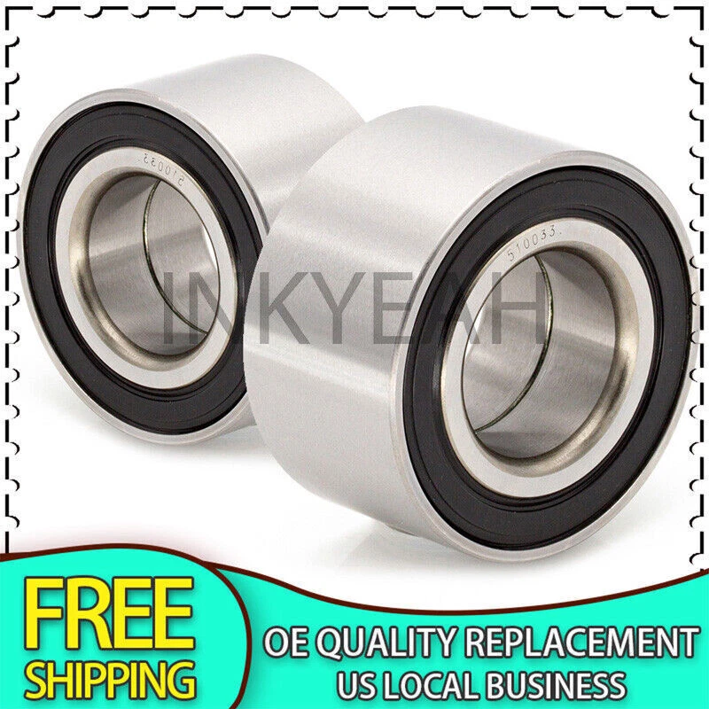 Par de cojinetes de rueda delantera para 90-92 Isuzu Impulse 91-93 Stylus 90-93 Geo Storm Foto 1 de 4