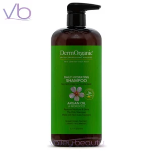 DERMORGANIC Daily Hydrating Shampoo, 1000ml Vegan Sulfate, Paraben FREE - Picture 1 of 1