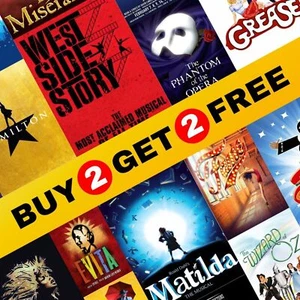 BUY 2 GET 2 FREE Musical Theatre Posters Timeless Broadway Elegance Wall Posters - Picture 1 of 81